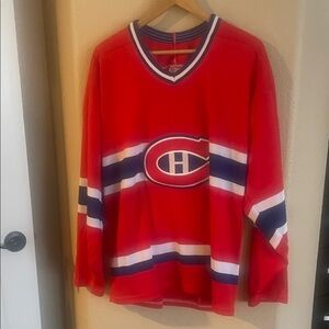 Montreal Canadiens Vintage CCM Hockey Jersey (Size XL)